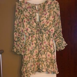 Free People Floral top